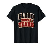 Divertido Disfraz de Sangre, Sudor y lágrimas para los Amantes de los emblemas Camiseta