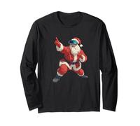 Divertido Disfraz de Santa Claus moviéndose con Gafas VR Manga Larga