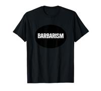 Divertido Disfraz de señal de barbarie para Amantes de los bárbaros Camiseta