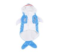 Divertido disfraz para perro/gato, vestido de cosplay de Halloween o Navidad, disfraz grande para mascotas, sudadera con capucha de forro polar de animales, ropa abrigada, ropa Urd841 (C, 32 x 23 x 2