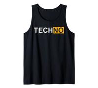Divertido disfraz Techno Hub Rave | Hardcore Hardtekk. Camiseta sin Mangas