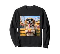 Divertido Disfraz Vintage de Beagle Boba Tea Bubble para niños y niñas Sudadera
