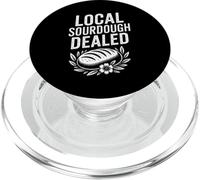 Divertido Distribuidor Local de Masa Madre Diciendo Amante del Pan PopSockets PopGrip para MagSafe