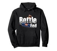 Divertido Drag Racing Race Car Power Adder Nos Botella Alimentada Sudadera con Capucha