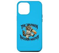 Divertido Drunk Raccoon Master Karate Carcasa para iPhone 12 Pro MAX