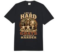Divertido Dueño de Cabra Vida Granja Humor Sarcástico Granjero Animal Lo Comfort Colors Adult Heavyweight T-Shirt