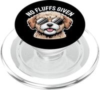 Divertido dueño de perro Maltipoo sin pelusas dado juego de palabras PopSockets PopGrip para MagSafe