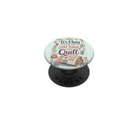 Divertido edredón Crafter Cita It's Okay If All You Did Today Was PopSockets PopGrip Adhesivo