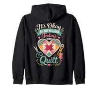 Divertido edredón Crafter Cita It's Okay If All You Did Today Was Sudadera con Capucha