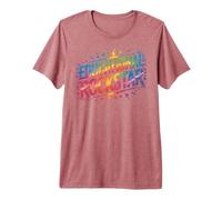 Divertido Educativo Rockstar Profesor Matemáticas Equipo Música Enseñanza Camiseta Premium