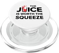 Divertido El Jugo Vale la pena Exprimir Dieta Saludable de Jugo PopSockets PopGrip para MagSafe