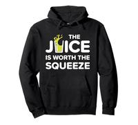 Divertido El Jugo Vale la pena Exprimir Dieta Saludable de Jugo Sudadera con Capucha