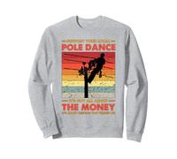 Divertido Electricista apoya al liniero Local Pole Dancer Sudadera