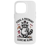 Divertido Embarazo Humor Esposa Salvaje Y Embarazada Déjame Solo Carcasa para iPhone 14 Pro Max