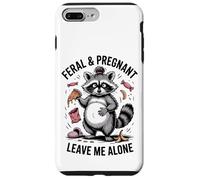 Divertido Embarazo Humor Esposa Salvaje Y Embarazada Déjame Solo Carcasa para iPhone 7 Plus/8 Plus