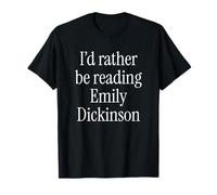 Divertido Emily Dickinson Poesía Poeta Escritora Meme Literario Camiseta