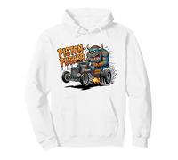 Divertido empujador de pistón Estilo Vintage Crazy Hotrod Rat Rod Art Sudadera con Capucha