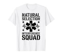 Divertido EMT Paramédico Selección Natural Escuadrón de Interferencia Camiseta