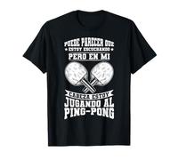 Divertido En Mi Cabeza Estoy Jugando Al Ping Pong Camiseta