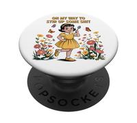 Divertido En Mi Camino A Agitar A Alguna Linda Chica PopSockets PopGrip Adhesivo