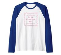 Divertido En Mi Era Mah-Jong Mahjongg Mah Jong Jugar Mahjong Mahj Camiseta Manga Raglan