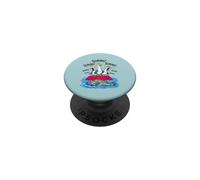 Divertido Enfermera Gaviota Grito Wrasse Scrub Juego de Palabras Humor médico PopSockets PopGrip Adhesivo