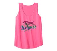 Divertido Entrenador físico de Team Wellness Squad Yoga Advocate Camiseta sin Mangas