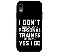 Divertido Entrenador Personal Entrenamiento de Fuerza Fitness Carcasa para iPhone XR