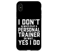 Divertido Entrenador Personal Entrenamiento de Fuerza Fitness Carcasa para iPhone XS MAX