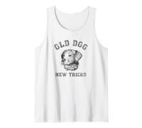 Divertido envejecer - Nuevos Trucos para Perros Viejos Camiseta sin Mangas