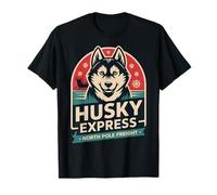 Divertido Equipo de Trineo Husky - Mushers & Husky Lovers Camiseta