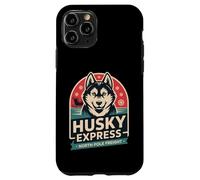 Divertido Equipo de Trineo Husky - Mushers & Husky Lovers Carcasa para iPhone 11 Pro