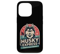 Divertido Equipo de Trineo Husky - Mushers & Husky Lovers Carcasa para iPhone 13 Pro