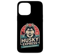 Divertido Equipo de Trineo Husky - Mushers & Husky Lovers Carcasa para iPhone 13 Pro MAX