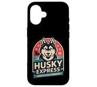 Divertido Equipo de Trineo Husky - Mushers & Husky Lovers Carcasa para iPhone 16