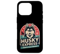 Divertido Equipo de Trineo Husky - Mushers & Husky Lovers Carcasa para iPhone 16 Pro