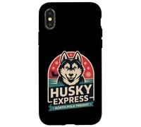 Divertido Equipo de Trineo Husky - Mushers & Husky Lovers Carcasa para iPhone X/XS