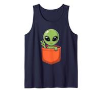 Divertido Equipo Paranormal de investigación de avistamientos alienígenas en el Bolsillo Camiseta sin Mangas