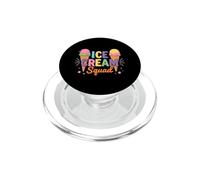 Divertido Escuadrón Crema Retro Vector Diciendo Sarcástico PopSockets PopGrip para MagSafe