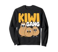 Divertido escuadrón de Dibujos Animados Kiwi Gang Cute Kiwi Birds Sudadera