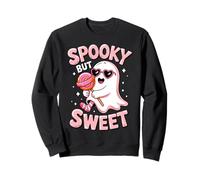 Divertido espeluznante pero dulce Halloween lindo Sudadera