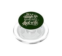 Divertido Esposa Humor Cita Vida Casada Romance Dicho PopSockets PopGrip para MagSafe