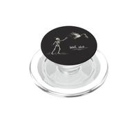 Divertido Esqueleto pájaro dejando Caer Huesos Humor Oscuro PopSockets PopGrip para MagSafe