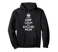 Divertido Estampado Blanco con el Texto «I'm A Soccer Mom» de «I Can't Keep Calm» Sudadera con Capucha