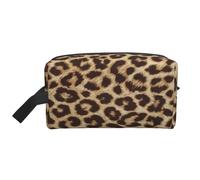 Divertido Estampado de Leopardo., Bolsa de Maquillaje Bolsa de cosméticos Bolsa de artículos de tocador de Viaje portátil Organizador de Bolsa de Maquillaje