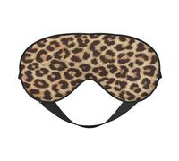 Divertido estampado de leopardo., Cubreojos completos Antifaz bloqueador de luz Antifaz para dormir Antifaz suave con los ojos vendados Noche