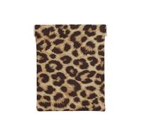 Divertido Estampado de Leopardo., Squeeze Top Wallet Bolsa de Almacenamiento para Mujer Monedero pequeño Bolsa de Cambio