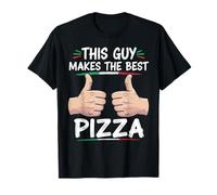Divertido Este Chico Hace La Mejor Pizza - Pizza Baker Food Lover Camiseta