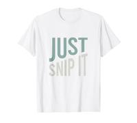 Divertido Estilista de Pelo, Regalo de peluquería, Estilista Camiseta gráfica económica, Hombre, Blanco, L