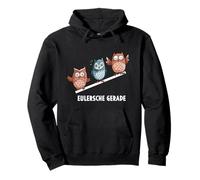 Divertido Euler Matemáticas Recta Búhos Matemáticas Matemáticas Sudadera con Capucha